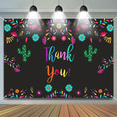 Aperturee - Thank You Floral Teacher Appreciation Week Backdrop